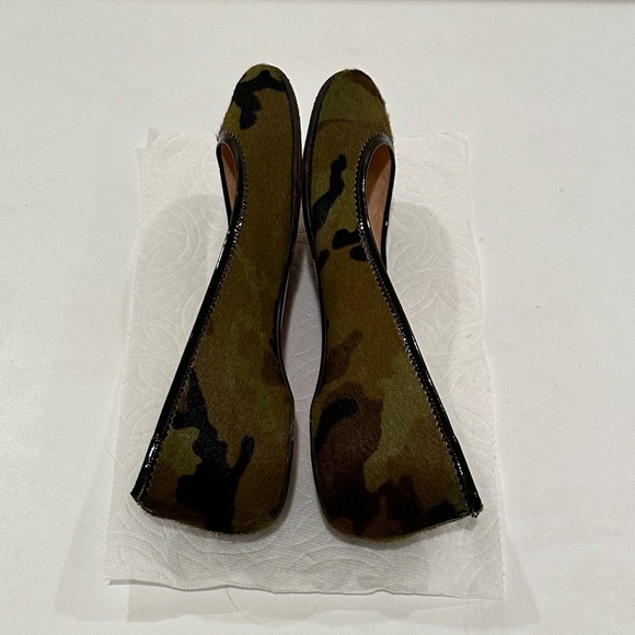 Christian Louboutin Pony Hair Camo Flats 36.5 - Picture 3 of 7